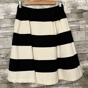 Stripped Full Skirt